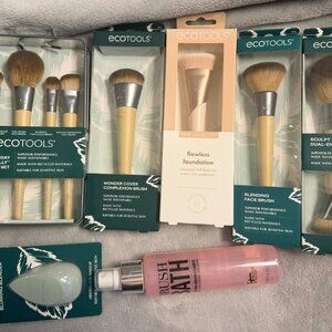 EcoTools Brush/Blender/Cleaner BUNDLE - BRAND NEW 9 brushes/1 blender/1 cleaner